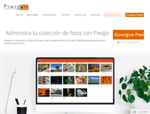 Tablet Screenshot of es.piwigo.org