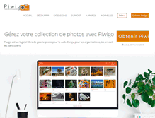 Tablet Screenshot of fr.piwigo.org